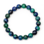 【正佳珠寶】 藍銅礦 頂級靛藍 10mm 藍銅礦手珠