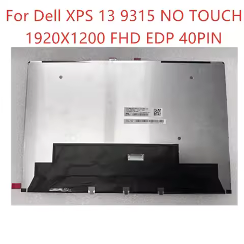 Pop 13.4 Inch For Dell XPS 13 Plus 9320 9315 LCD Screen Display IPS 60Hz FHD 1920x1200 40pins LQ134N