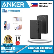 Anker 334 10000Mah Power Bank anker Magnetic Wireless Charger (MagGo) 2-in-1 Wireless Charging