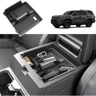 2025 4Runner Center Console Organizer for Toyota 4Runner (All Trims), with Small Handle&Coin Holder,