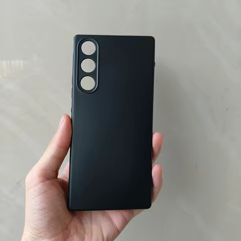 For ZTE Nubia Red Magic 10 Air Case Slim Matte Black Soft TPU Case For RedMagic 10 Air Silicone Back