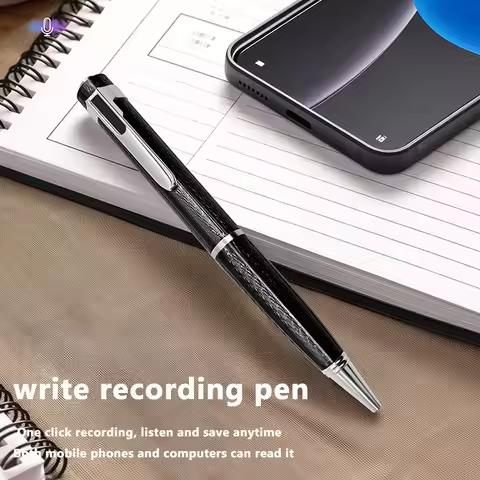 Digital Voice Recorder Pen 8G/16G/32G/64G/128G Portable USB MP3 Playback Mini Voice Recording for Le