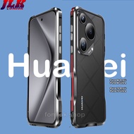 [JLK] Aluminum Bumper Case for Huawei Pura 80 70 Ultra 70 Pro+ Case P80 P70 Pro Cover P70 P80 Ultra 