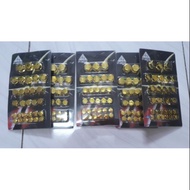 30 Screw nut cap cover gold n silver universal y15