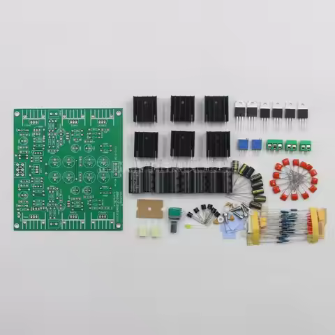 JLH HOOD1969 Single-Ended Class A Headphone Amplifier Board Kit HiFi Audio Preamplifier