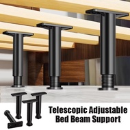 Height Adjustable Bed Beam Support Feet Reinforced Extendable Support Legs Easy Install