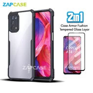 Oppo A74 5G Casing Free Tempered Glass