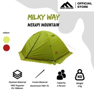 MERAPI MOUNTAIN Milky Way 2P Tenda Premium Kapasitas 2 Orang Polyester Waterproof Tent Outdoor Outdo