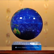 LED Rotating Globe Ornament Magnetic Levitation Globe Art Decor/ - ITS ME M15