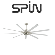 SPIN ONIX 984 84 INCH 9 BLADES ALUMINIUM CEILING FAN WITH REMOTE CONTROL