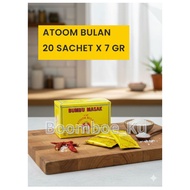 PROMO Atoom Bulan cooking spices sachet 20 sachets @ 7gr
