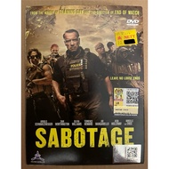 SABOTAGE DVD - Arnold Schwarzenegger
