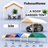 [𝗖𝗛𝗘𝗔𝗣𝗘𝗦𝗧] Premium Quality Straight Gazebo Tentage Canopy Outdoor BBQ Tent Carpark Shelter Bazaar