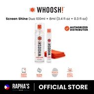 WHOOSH Screen Shine Duo (3.4 fl oz/100 ml + 0.3 fl oz/8 ml)