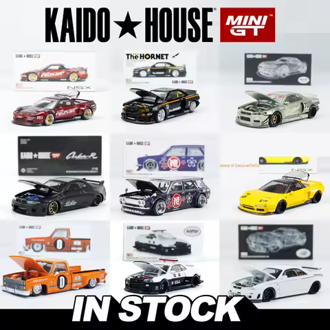 Kaido House MINIGT Datsun 510 R33 R34 NSX 094 Full Carbon 120 alloy car model 150 137 138 128 113 11