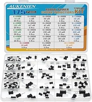 AUKENIEN 23 Values 175pcs 1uH to 20mH Inductor Kit 1 4.7 10 15 33 47 100 150 220 330 uH 1 2.7 10 20 