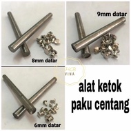 1pcs rivet hammer tool flat rivet hammer installation tool/