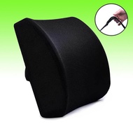 New เบาะรองหลัง รองนั่ง ที่พิงหลัง Memory foam แท้ ผ้าตาข่าย Premium Mesh fabric back cushion black 