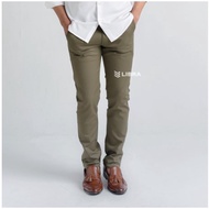 Delibra Premium Men's Long Chino Pants Cotton Cheap Men's Long Pants Slim Fit Men's Long Pants Adult