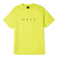 OBEY Novel-Yellow T-Shirt < Jimi Skate Shop >