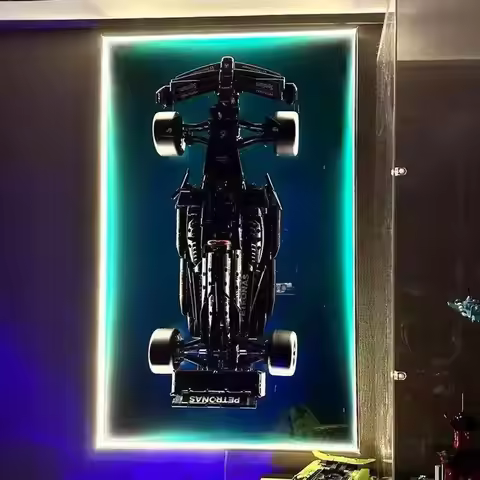 Display Wallboard suitable for LEGO 42171 Mercedes-AMG F1 W14 building block car model Wall Mount LE