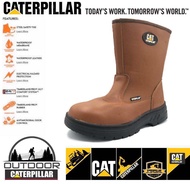 Heavy Duty Steel ToeCap Perfect Protection Caterpillar Highcut Safety Boot Kasut Keselamatan CAT Las