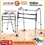 Avico Walker, walking aid for the elderly/ elderly Walker/ standard Walker without wheels for learni