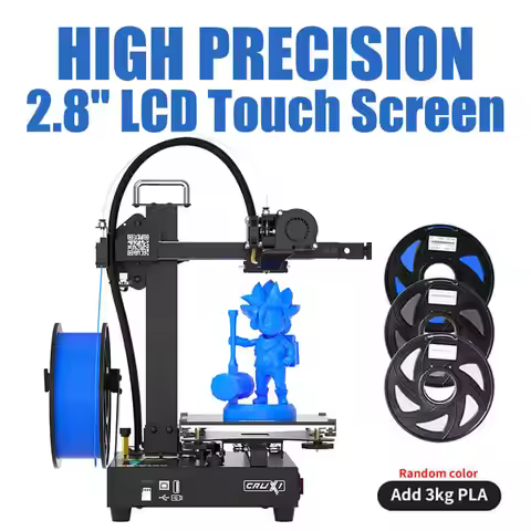 Tronxy 3D Printer CRUX 1s High Precision Printing Upgraded DIY FDM Printer Kit Touch Screen CRUX 1 P