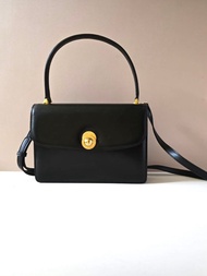 稀有中古包 Celine移動星球黑色凱莉包 單肩背包 側背包 斜背包