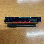 MESIN Yamawa Japan 3/ 8" x 16 BSW PO OX P3 Hss Machine Tap / 3/8" W16 PO OX P3