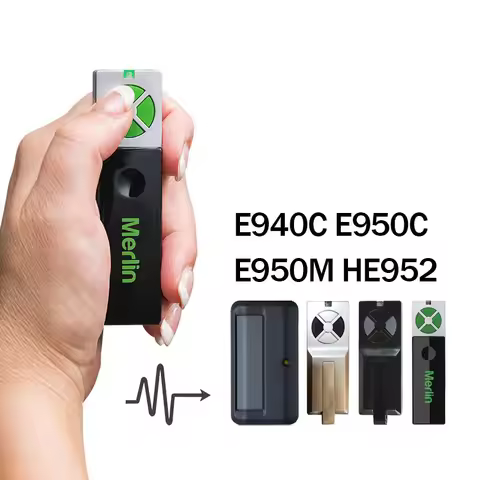 Merlin E950M HomEntry HE952 E940C E950C Garage Door Remote Control Programming 433.30 433.92 434.54 