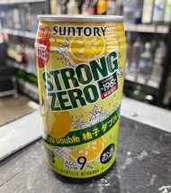 SUNTORY STRONG ZERO DOUBLE YUZU BEER BIR JEPANG JAPAN