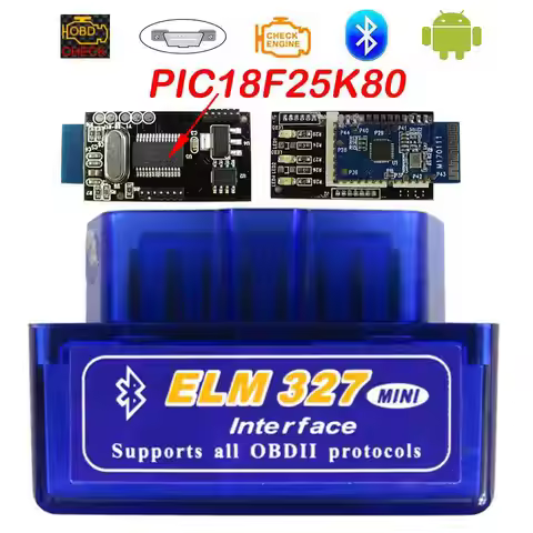 Super Mini Elm327 Bluetooth OBD2 V1.5 Elm 327 V 1.5 OBD 2 Auto Diagnostic Scanner For Car Elm-327 OB