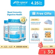 【Official】Life Space Probiotic Adult Broad Spectrum Supplement 60 Capsules Promotes Intestinal Health Boosts Immunity Ship From HK Free Gift 成人广谱益生菌补充剂 促进肠道健康 提升免疫力 LifeSpace