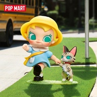 POP MART Baby Molly & Baby Tabby Series Figures Blind Box Action Toys Figure Birthday Gift Kid Toy