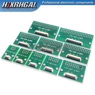 FPC FFC 0.5MM 1.0MM pitch conversion board DIY PCB board 6P-60P 6P 8P 10P 20P 24P 26P 30P 34P 40P 50