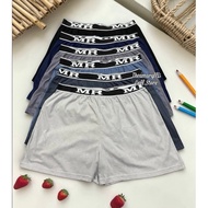 MR BOXER PLAIN ( 2 PCS ) UNDERWEAR SELUAR DALAM LELAKI COTTON M-4XL PLUS SIZE | PLAIN BOXER MURAH bo