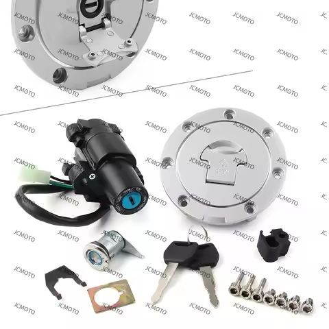 For Honda CB500 CB600F CBR250R CB 500 600F CBR 250R Motorbike Ignition Switch Fuel Gas Cap Cover Sea