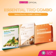 KITSUI [Essential Trio Combo] 1x KMRP + 1x Slinbrn X + 1x Belloss Pre+Pro/Belloss Fiber