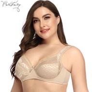 PARIFAIRY plus size bra cup c underwire bra for women lace bra  40C 42C 44C 46C-R208