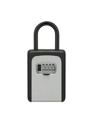 1個密碼鎖鑰匙存儲盒智能戶外鑰匙箱密碼盒子鑰匙存儲鎖盒壁掛密碼鎖