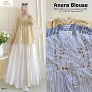 KATUN Anara Embroidered Cotton Blouse by Signadila