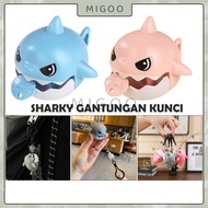 GANTUNGAN Multipurpose Keychain Cute Shark Keychain Key Chain/ Shark Chain Keychain/
