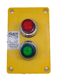 Illuminated Push Button Red and Green 220V with Surface Box