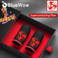 BlueWow Naruto finger sleeve set Sweat-proof, ventilated, full-touch screen mobile game joystick for PUBG survival