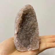 天然粉色軟糖水晶鎮窩窩