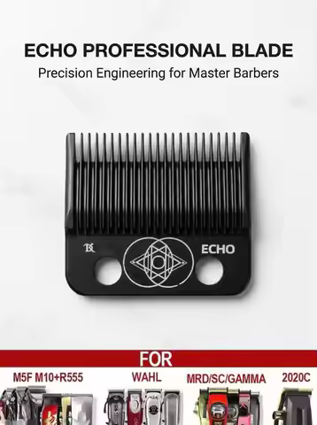SC/DK Professional ECHO CRUNCH Hair Clipper Blade Replacement For Madeshow WAHL MRD Gamma SC JRL KM 
