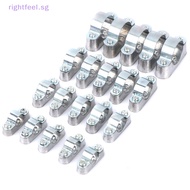rightfeel.sg 5Pcs Pipe Clamp With Screw From The Wall Yards Away From The Wall Of The Card Saddle Card Line Pipe Clip 16mm 20mm 25mm 32mm New