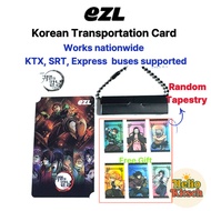 [Korea Authentic] EZL Demon Slayer Transport Card – Limited Edition + Free Tapestry Gift | Korea Mob
