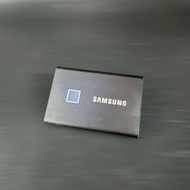 2TB 便攜式 SSD @ Samsung 2TB T7 Touch Portable SSD # SSD 外置 固態硬碟 USB-C Type-C 移動硬碟 移動固態硬碟 隨身硬碟 External